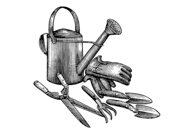 Gardening-Tools-art