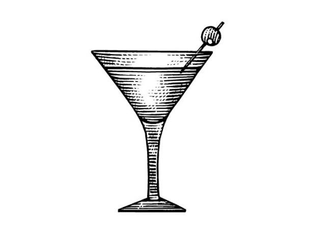 Martini-Glass-art
