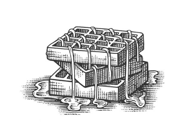 Waffles-and-Maple-Syrup