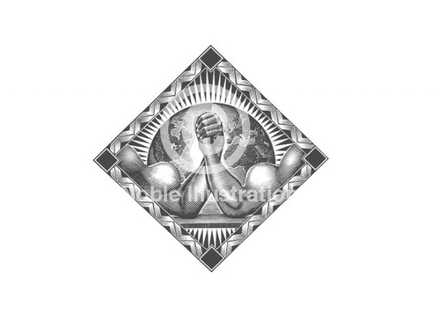 arms-wrestling-stock