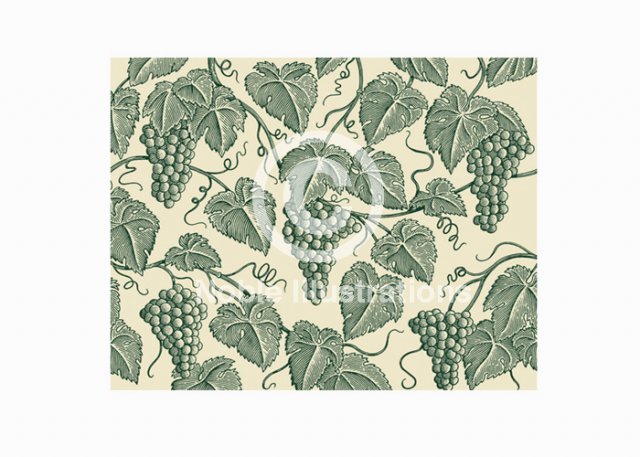 grape-leaf-pattern
