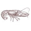 LobsterWoodcut