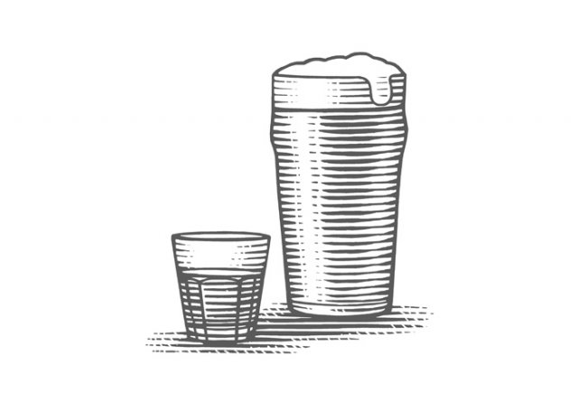 shot-glass--beer-art